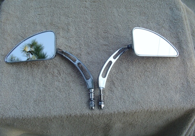 Wedge mirror front side