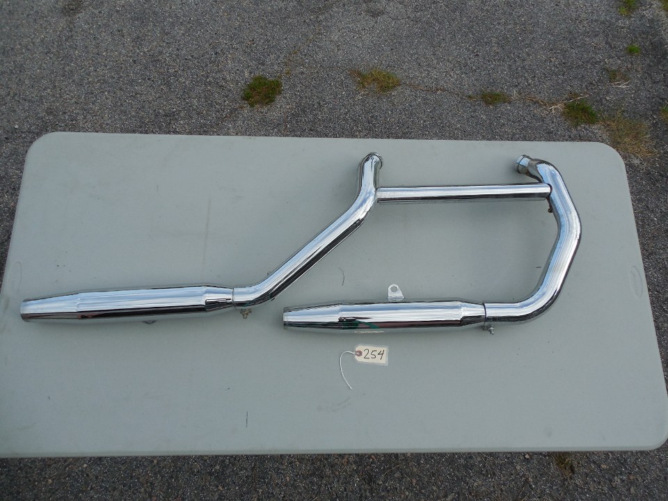 0254 - 2003 and earlier Evolution Sportster exhaust system.