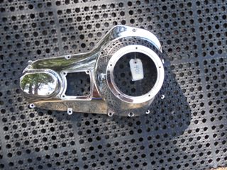 0401 - Chrome Big Twin 5 Hole Primary Cover